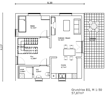 Grundriss EG City111